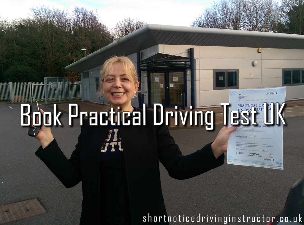 Book Practical Driving Test UK